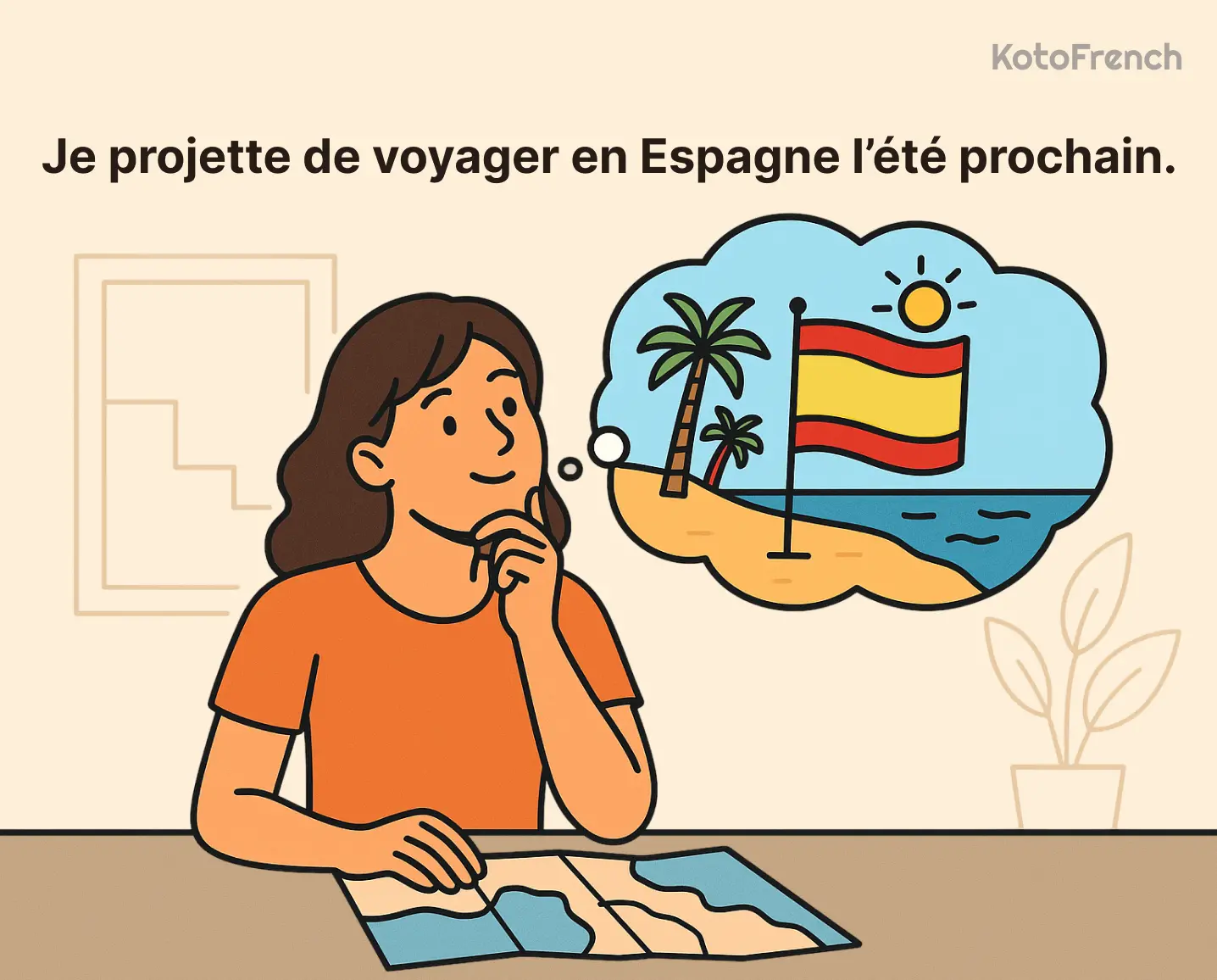 French verb example